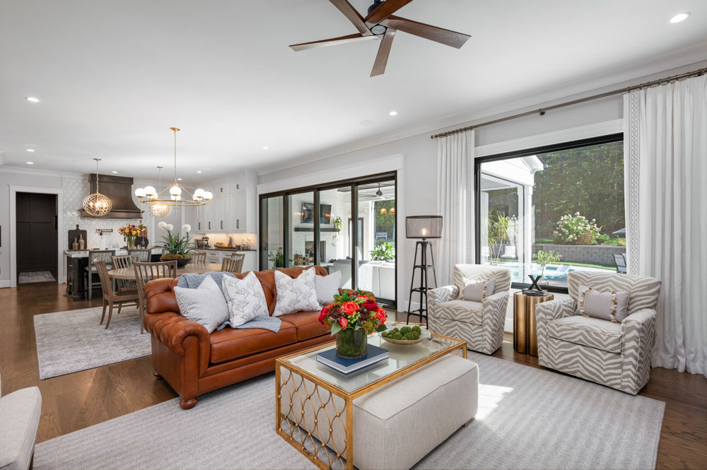 Nottingham Drive living room