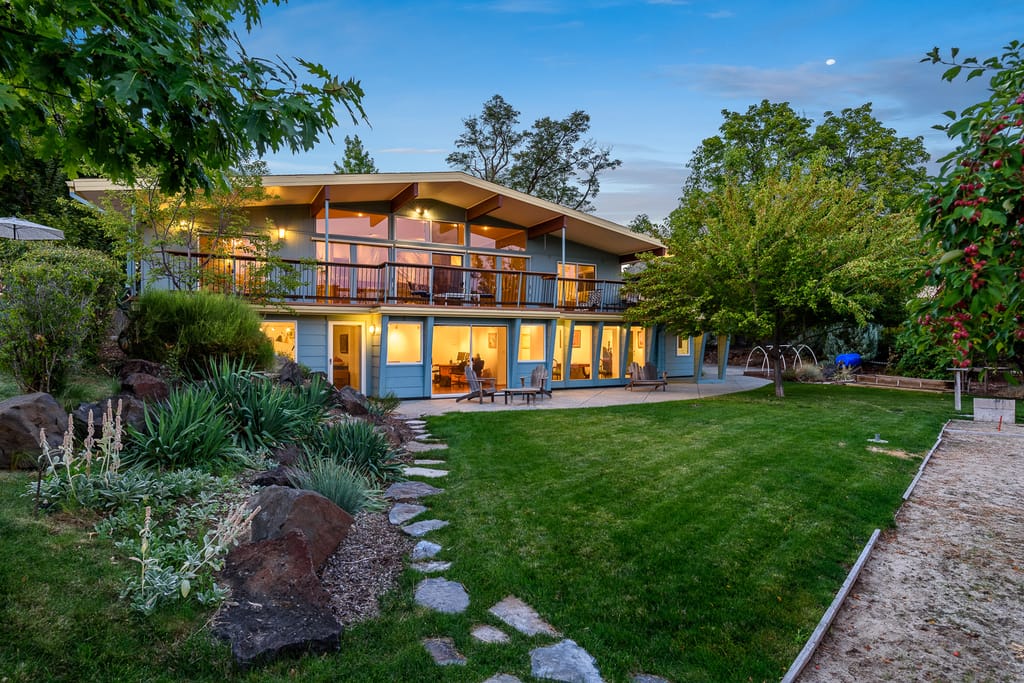 Twilight exterior photography Boise
